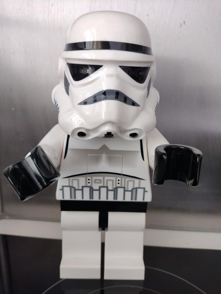 Lego stormtrooper zaklamp, ongeveer 20cm hoog., Ophalen of Verzenden