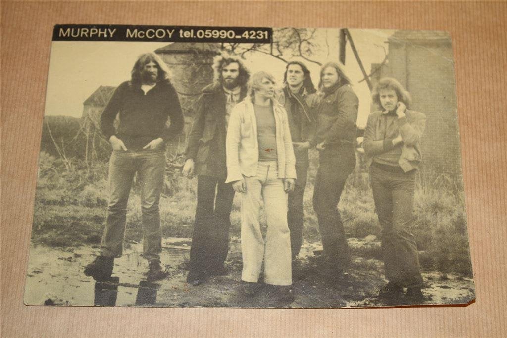 Oude reclamekaart - Murphy McCoy - 1970 !!, Ophalen of Verzenden, Gebruikt