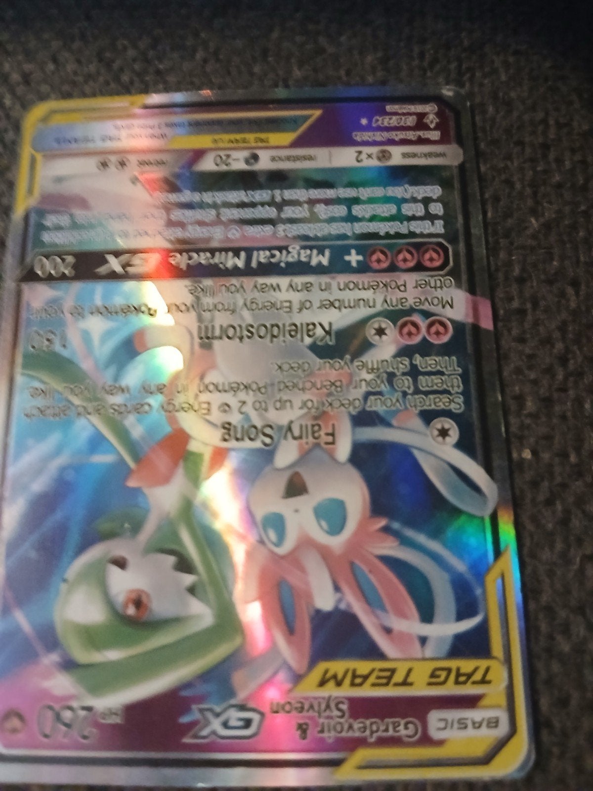 gardevoir & sylveon gx 205/214 en Darkrai GX, Ophalen, Zo goed als nieuw, Meerdere kaarten