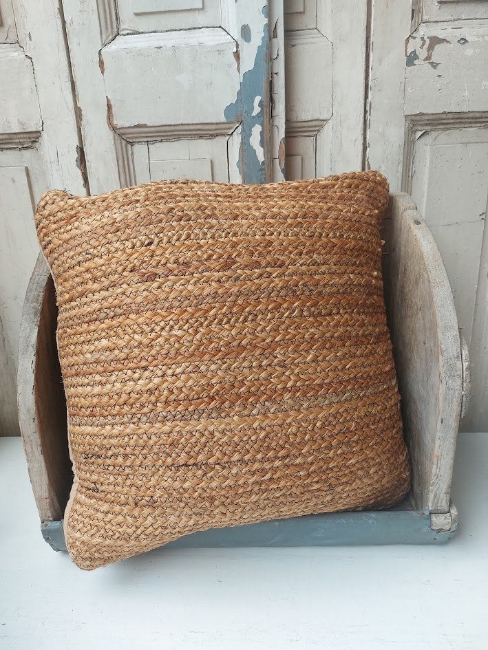 Jute kussen, Overige kleuren, -, -, Vierkant