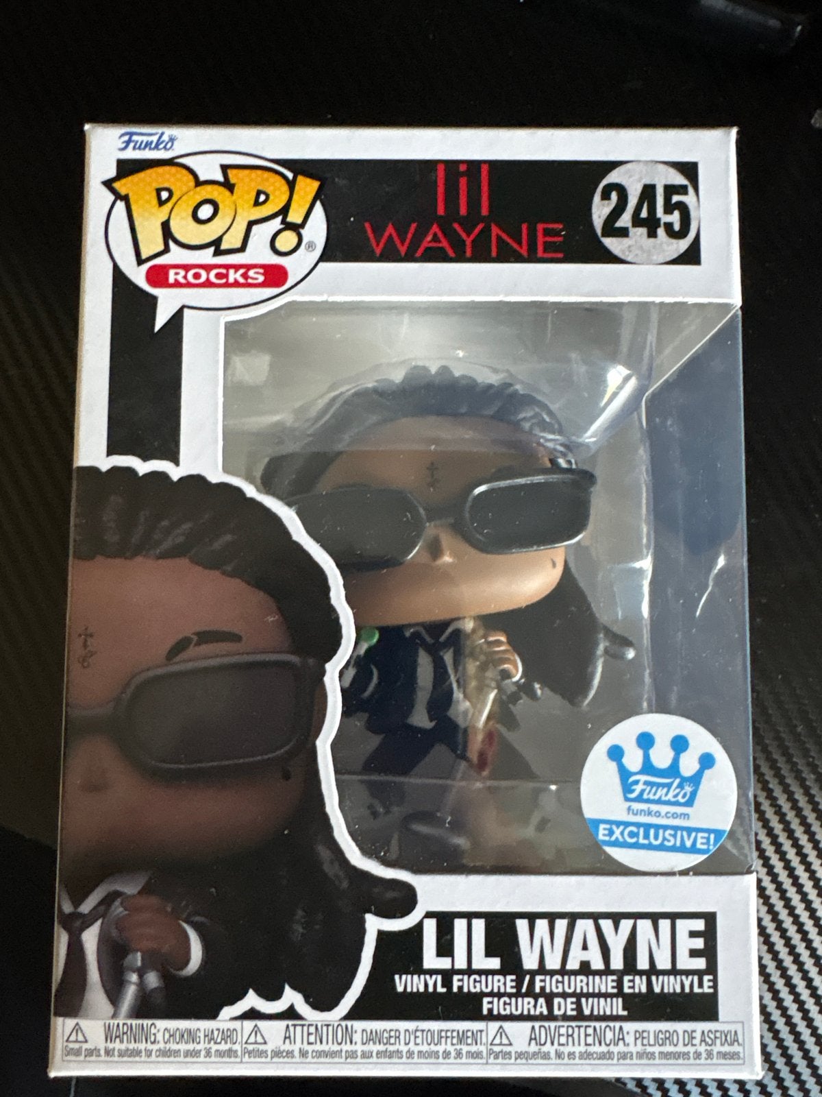 Funko Pop! Rocks: Lil Wayne #245 - Funko Exclusive, Verzamelen, Ophalen of Verzenden, Nieuw