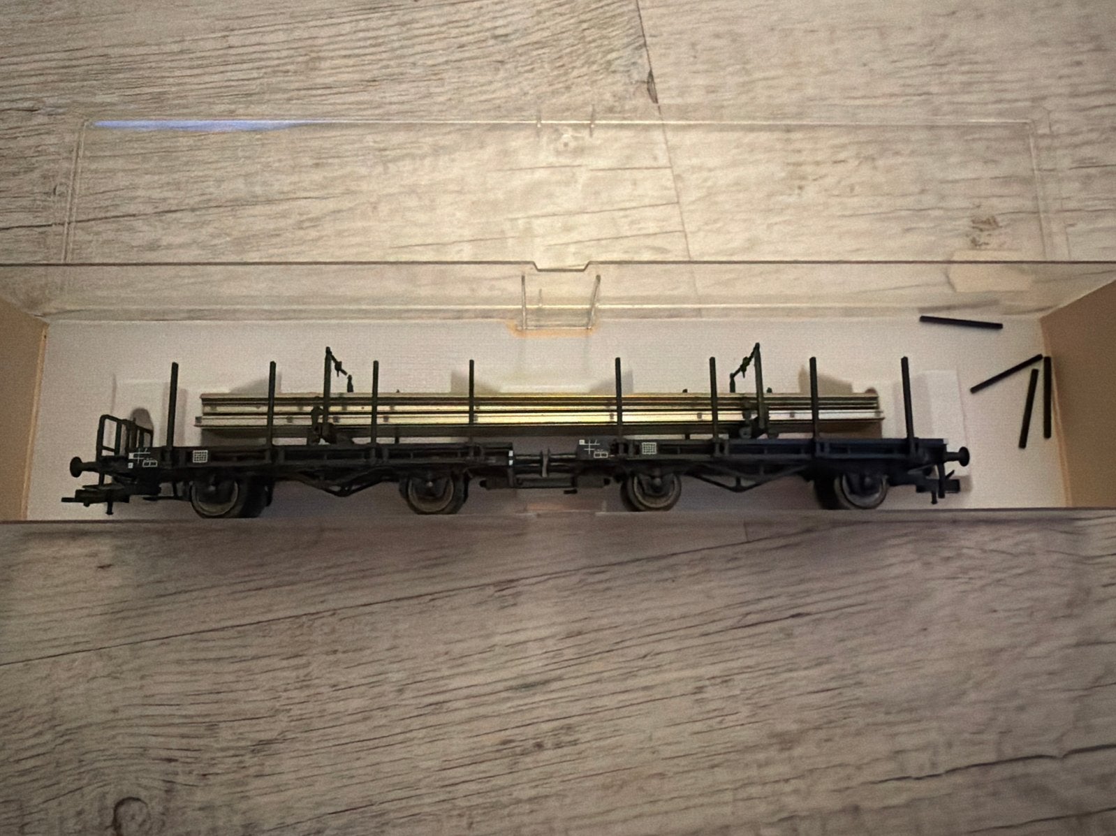 Fleischmann H0 95 5252 K Draaischemelwagen-gespann (als nieu, Gelijkstroom, Fleischmann, Wagon, Ophalen of Verzenden