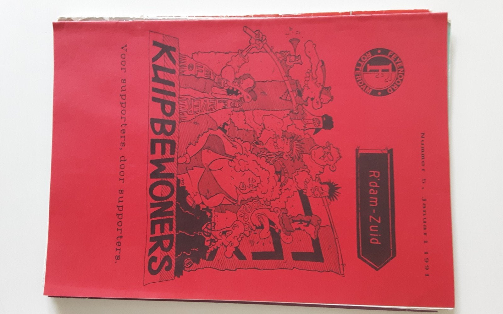 Kuipbewoners R'dam-Zuid - Nummer 5, Januari 1991, Boeken, Ophalen of Verzenden, Gelezen, Sport en Vrije tijd