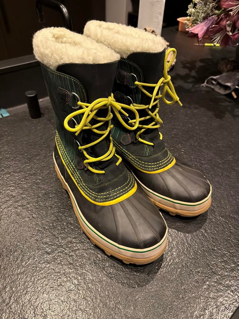 Sorel Winterlaarzen - Maat 45, Ophalen of Verzenden, Zo goed als nieuw, Zwart, Snowboots