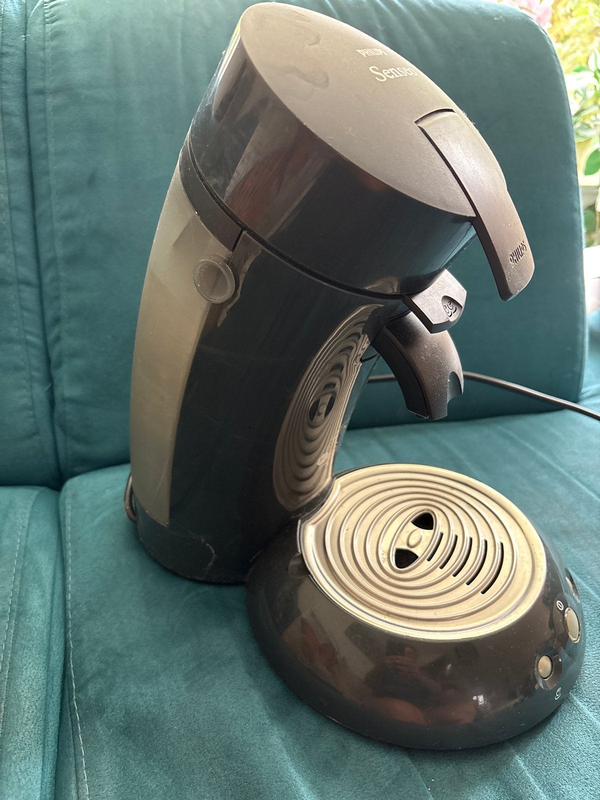 Philips Senseo koffiezetapparaat - 2 kops padhouder, Ophalen, Koffiepads en cups, Gebruikt, Koffiemachine