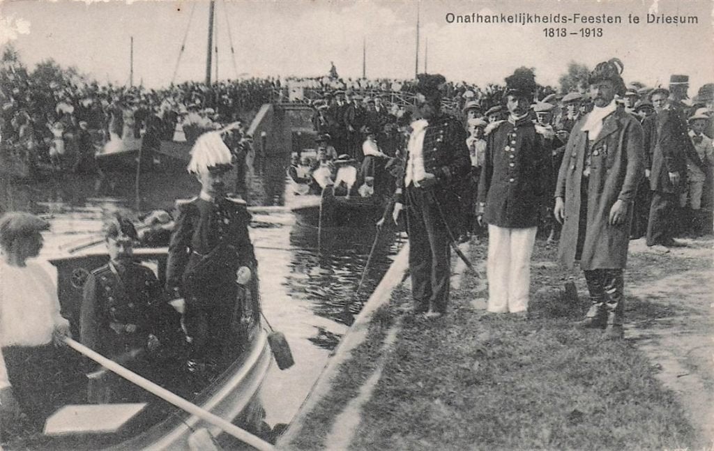 703-334-001 Onafhankelijkheids-Feesten te Driesum 1813-1913, Verzenden, Voor 1920, Friesland