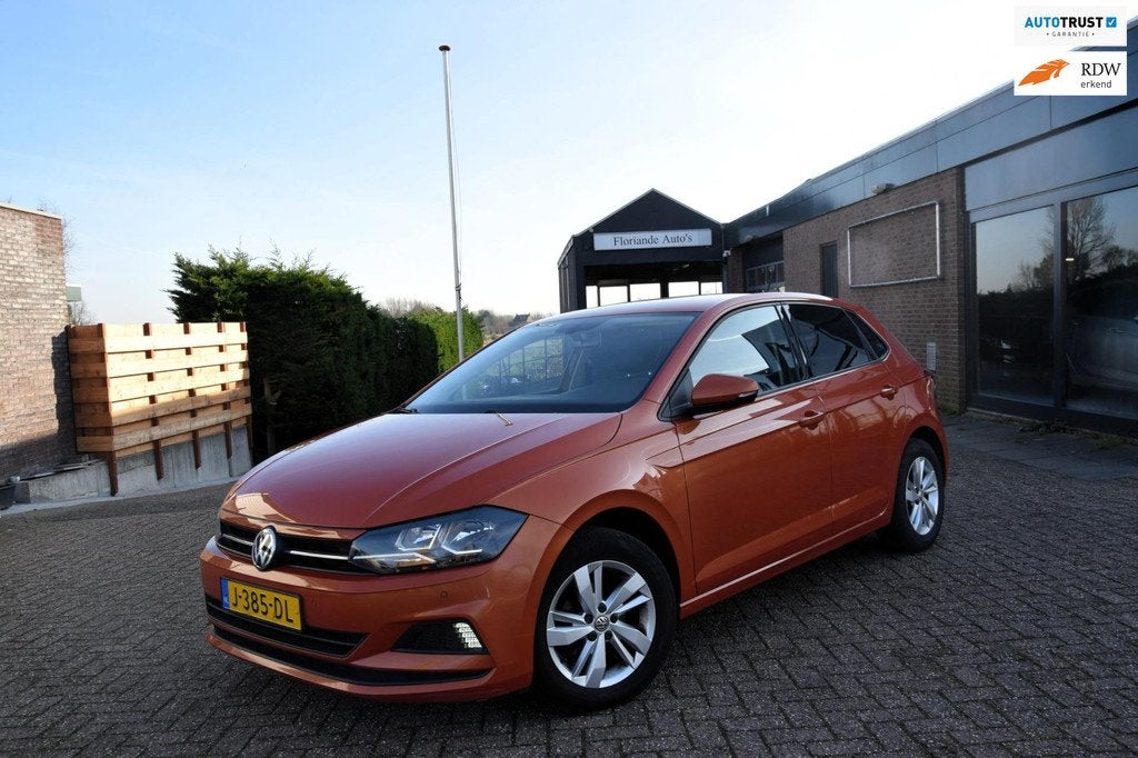 Volkswagen Polo 1.0 TSI Comfortline Business Automaat, Auto's, Gebruikt, Euro 6, 49 €/maand, Bedrijf