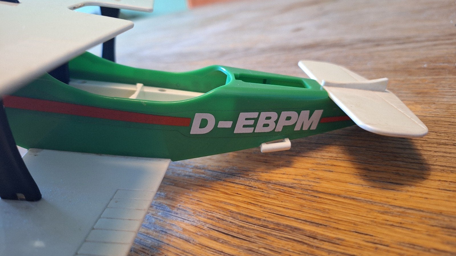 Playmobil Vliegtuig D-EBPM - Vintage Speelgoed, Gebruikt, Losse onderdelen, Voertuig, Ophalen of Verzenden