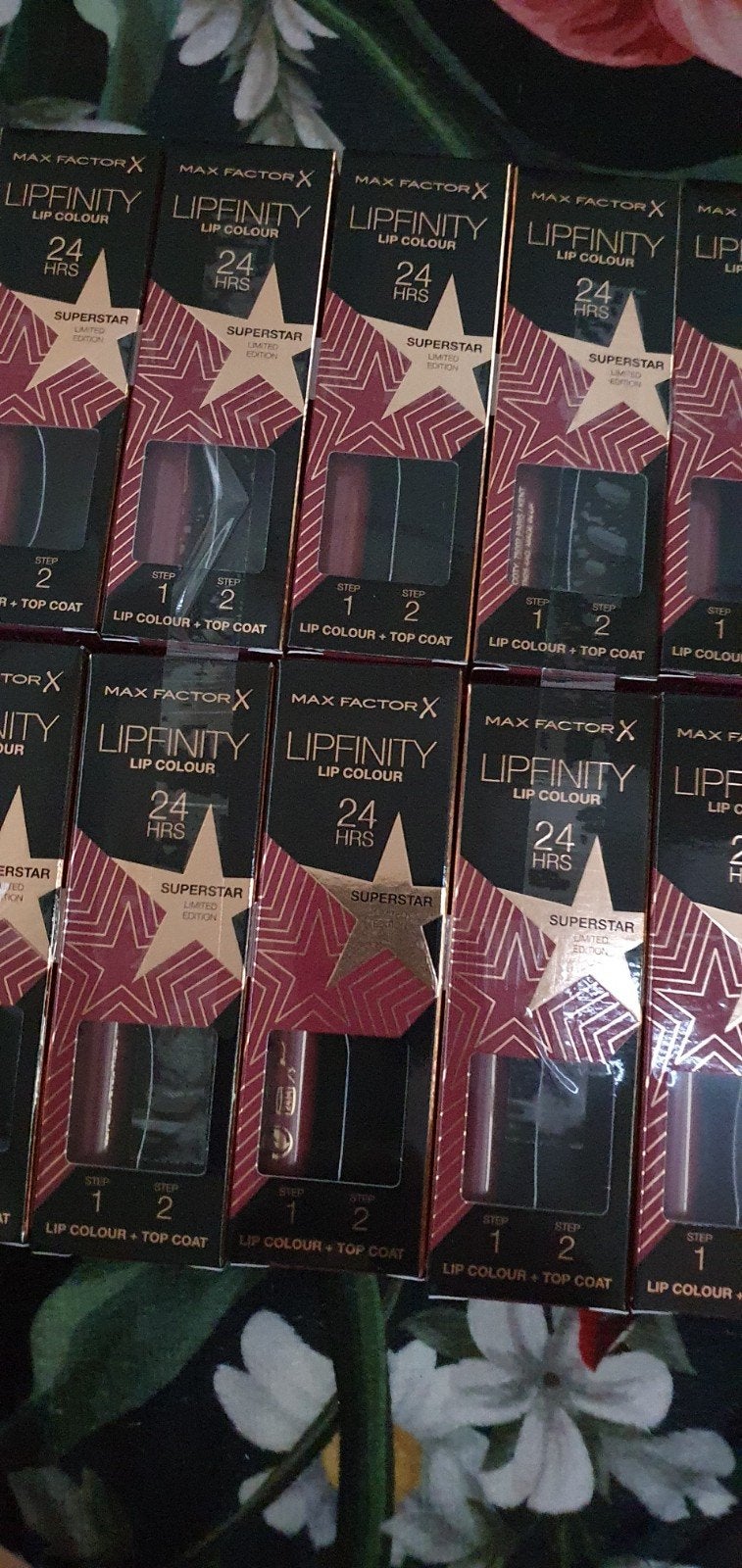 10 stuks Maxfactor lipfinity zonder topcoat nr 86, Verzenden, Nieuw, Overige kleuren, Handen en Nagels