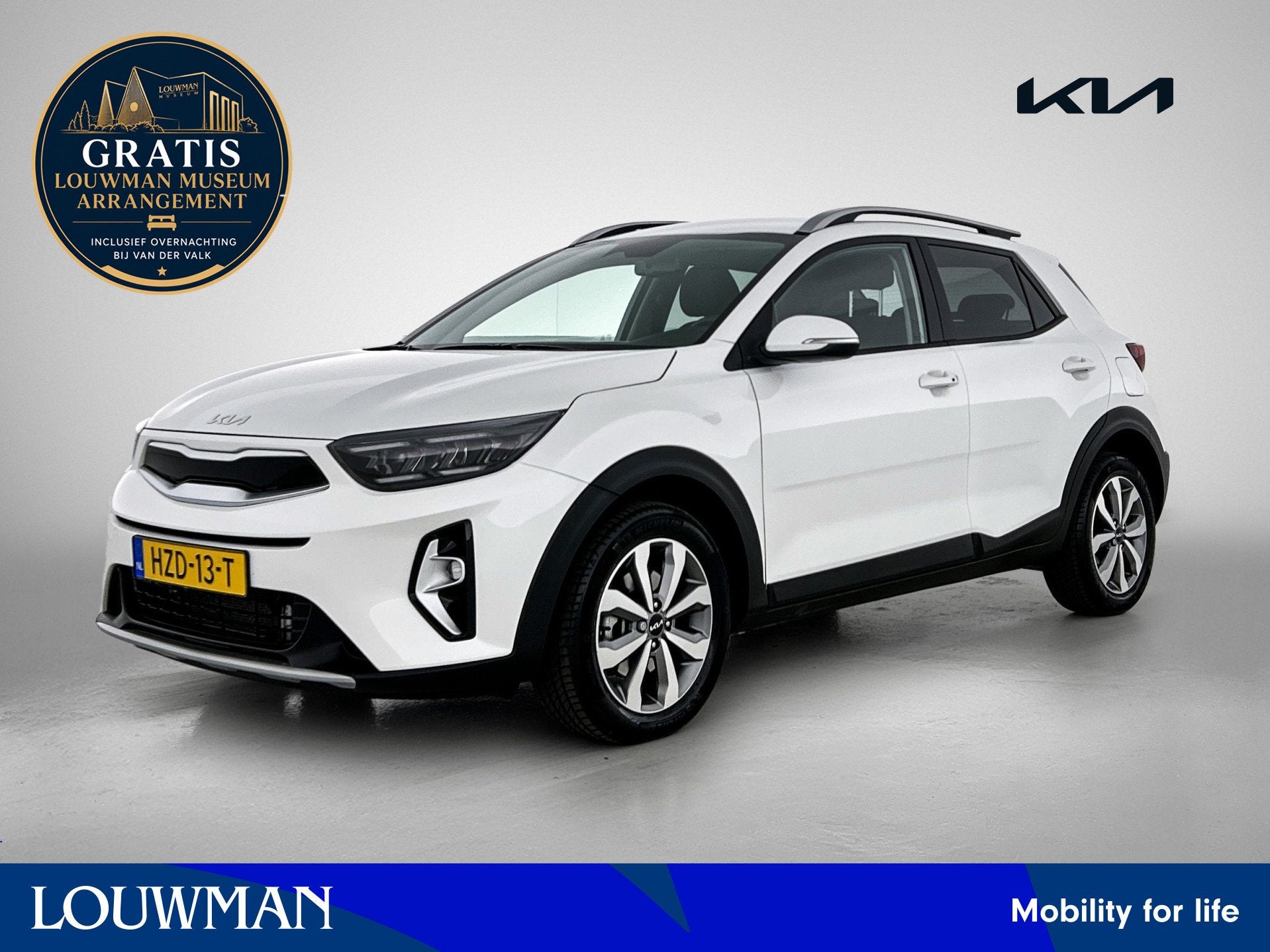 Kia Stonic 1.0 T-GDi MHEV DynamicPlusLine Navigatie | Parkee, Origineel Nederlands, Bedrijf, Hybride Elektrisch/Benzine, 3 cilinders