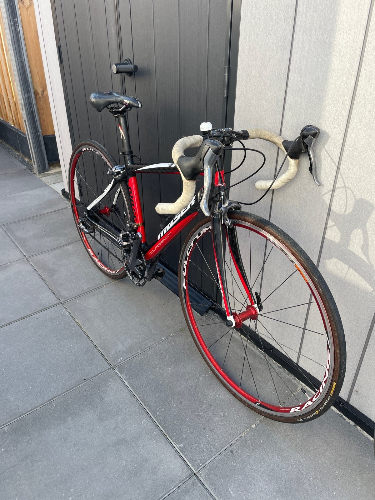 Moser Racefiets - Ultegra Afmontage, 28 inch, Gebruikt, Carbon, Velgrem