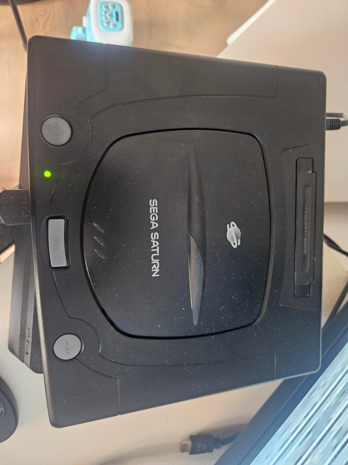 Sega Saturn met controller en aansluitkabels, Ophalen of Verzenden, Gebruikt, Met 1 controller, Saturn of Dreamcast