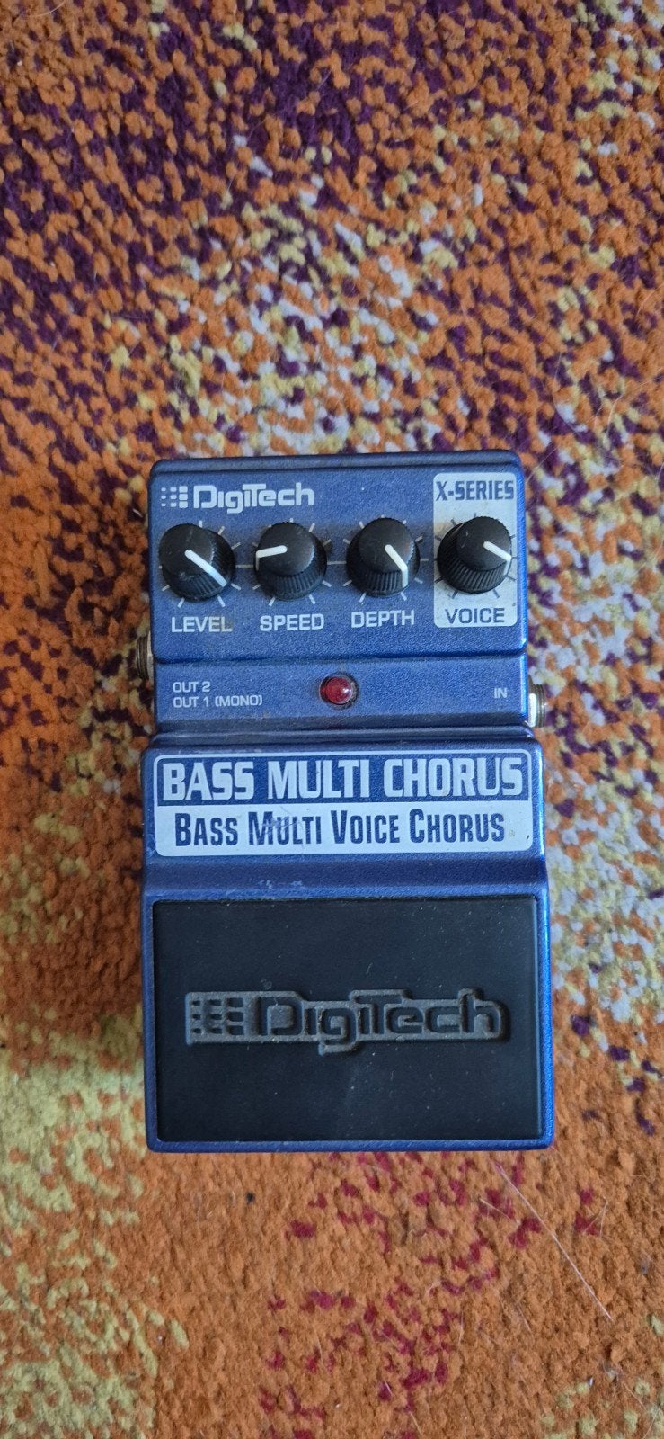 DigiTech Bass Multi Chorus X-Series effectpedaal, Ophalen of Verzenden, Gebruikt, Chorus