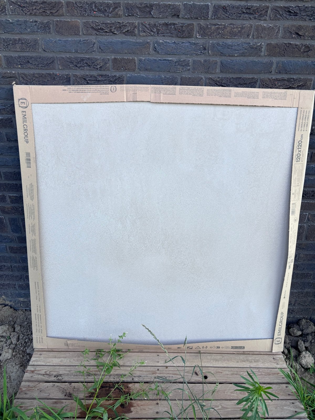 Grote Emil Ceramica Nordica Sand tegel 120x120 cm, Doe-het-zelf en Verbouw, Tegels, Ophalen, 60 cm of meer, Keramiek, Nieuw