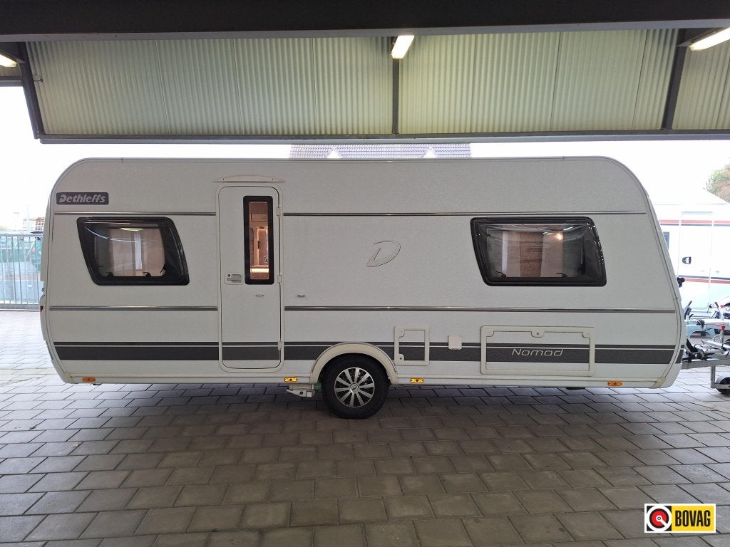 Dethleffs Nomad 510 ER MOVER EN FIETSENDRAGER, Fietsenrek, Rondzit, Bedrijf, Dethleffs