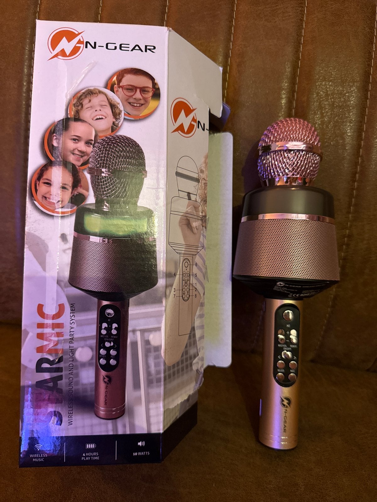 N-GEAR Starmic Microfoon met Kabel - Nieuw in Doos, Ophalen of Verzenden, Nieuw, Zangmicrofoon