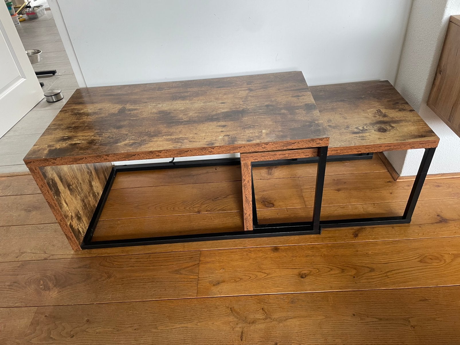 Twee salontafels, Huis en Inrichting, Tafels | Salontafels, Ophalen, Gebruikt, Minder dan 50 cm, 50 tot 100 cm