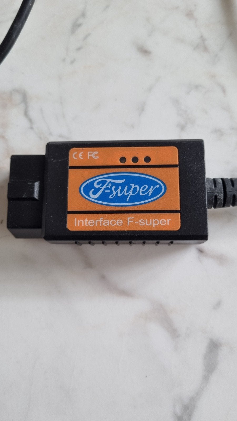 Ford F-super OBDII diagnose interface, Ophalen