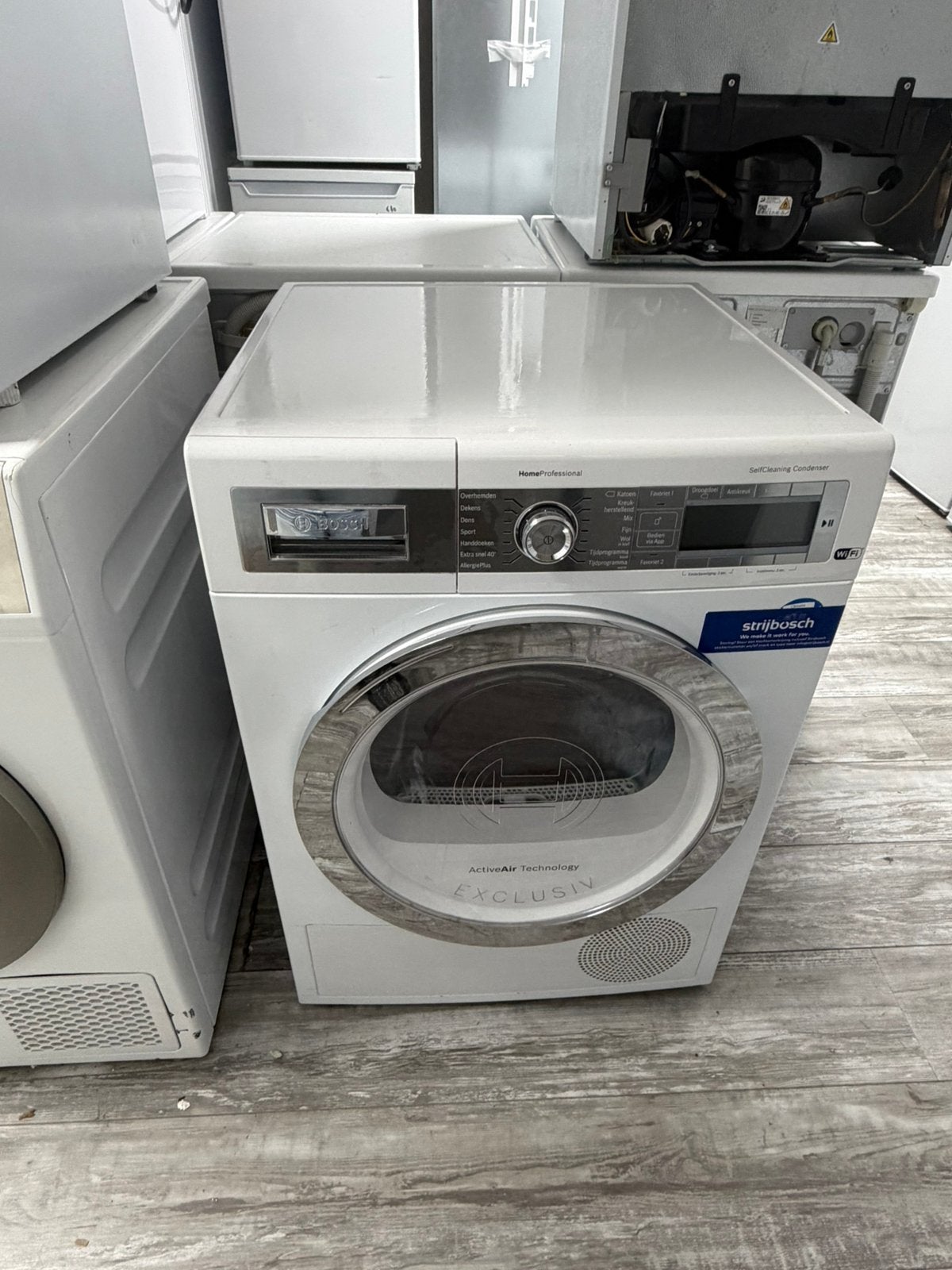 Bosch WTYH7792NL Warmtepompdroger 9KG A++ Zo Goed als Nieuw, Bosch, 8 tot 10 kg, Postbus 200 2400 AE Alphen aan den Rijn, Ophalen of Verzenden