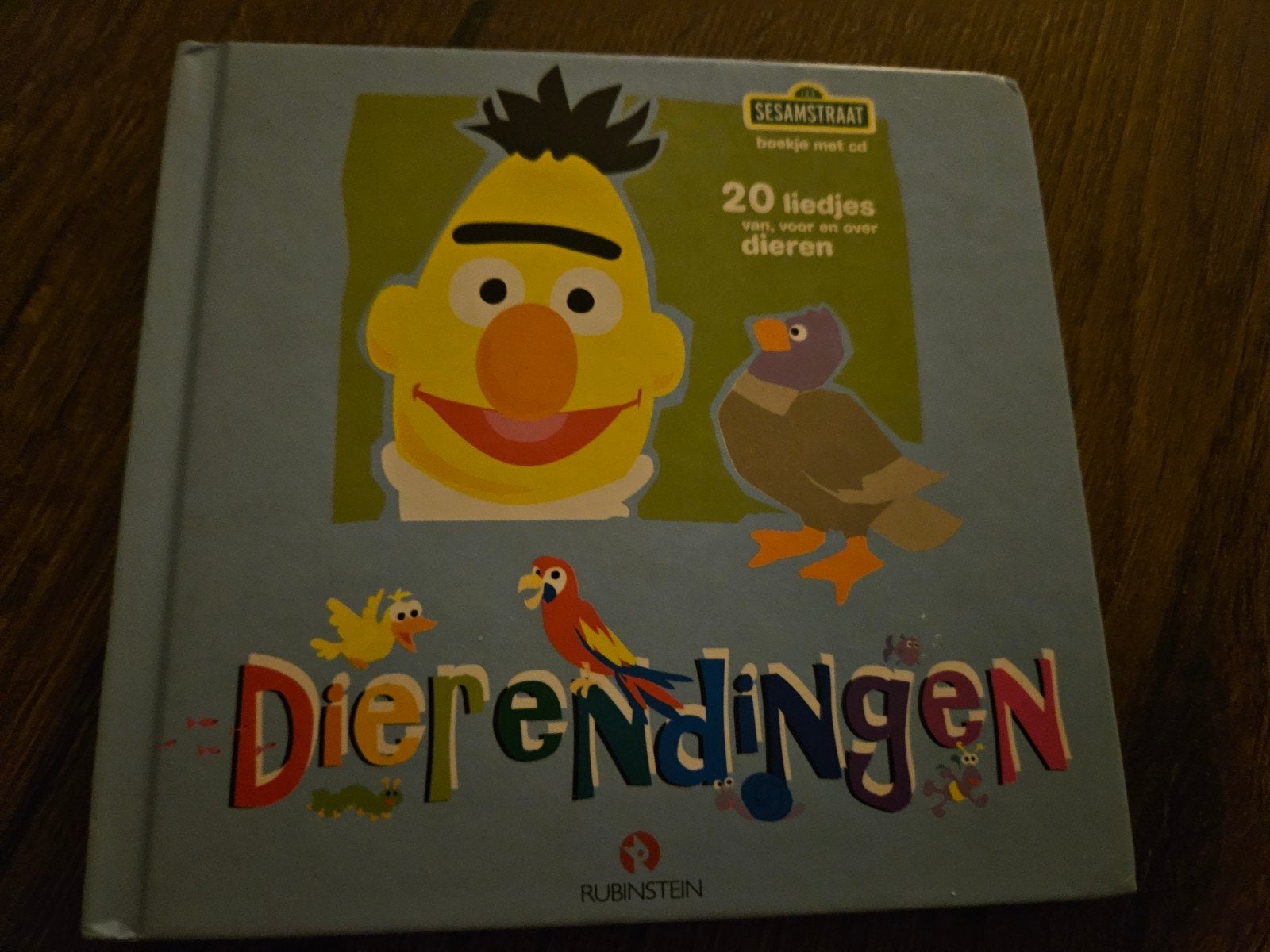 Sesamstraat Dierendingen Boekje met CD - Bert & Ernie, Ophalen of Verzenden