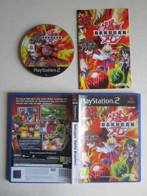 Bakugan PS2 Playstation 2, Spelcomputers en Games, Overige genres, 1 speler, Ophalen of Verzenden, Zo goed als nieuw