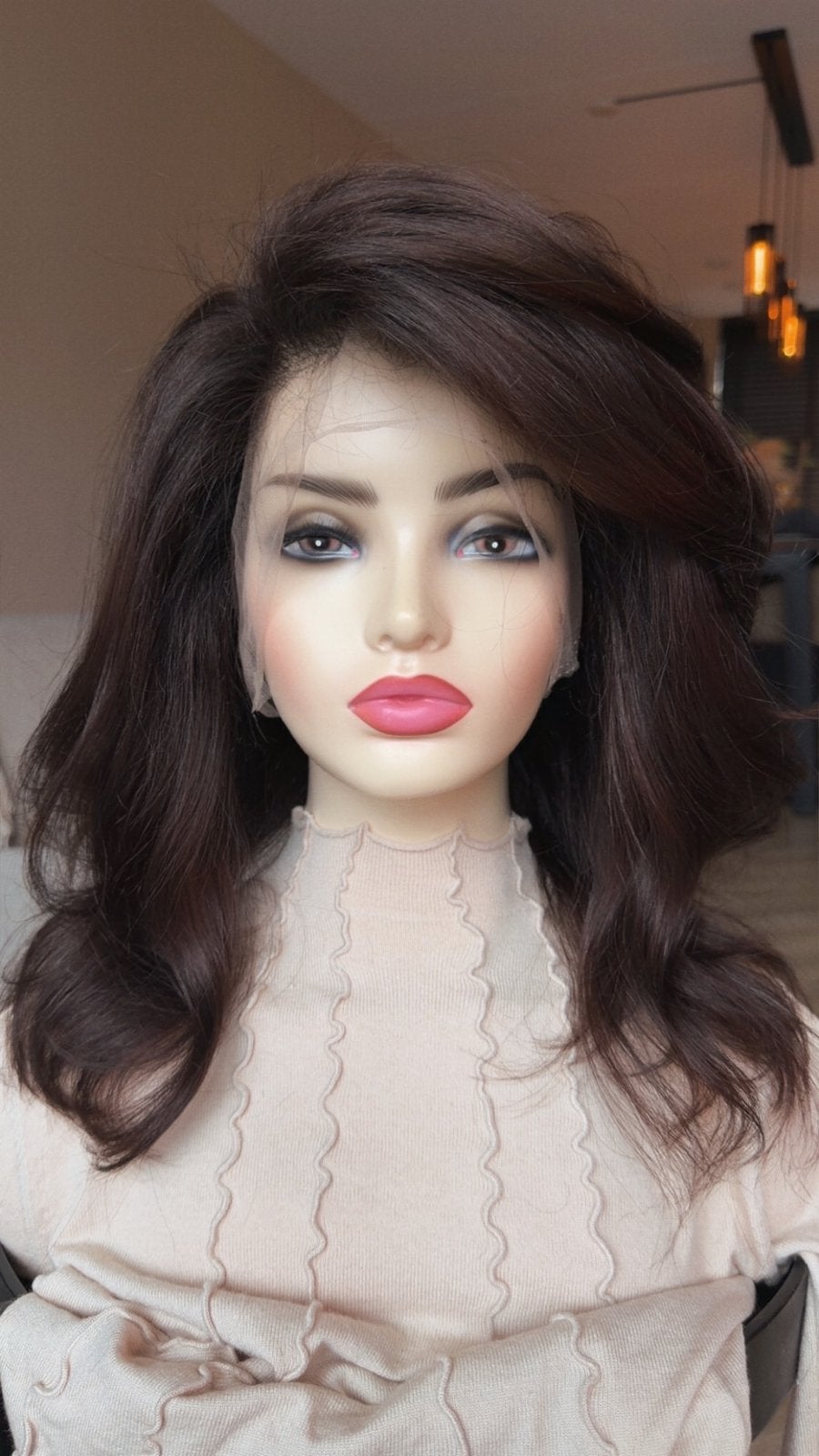 Full lace wig haarwerk pruik, Ophalen of Verzenden, Nieuw, Pruik of Haarverlenging