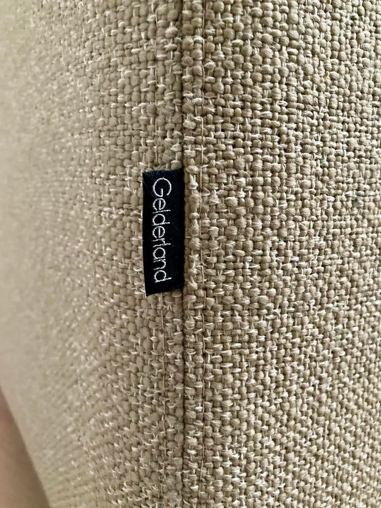 Gelderland 4800 Designbank – 3-zits, zandkleur, zeer goed, Ophalen, Design, Driepersoons, 75 tot 100 cm
