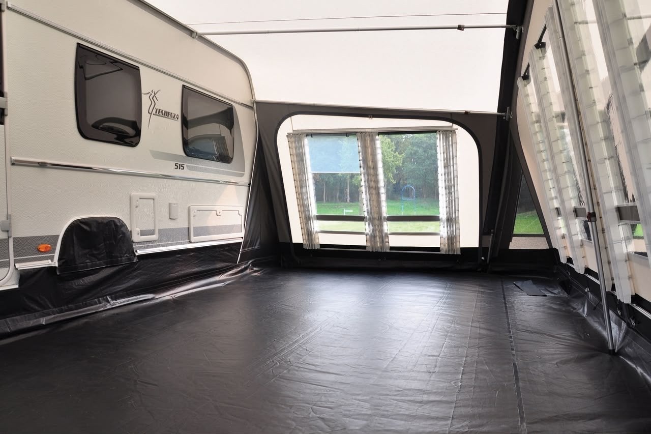 Unico Milaan kuipgrondzeil maat 12-12.1 (280 cm diep), Caravans en Kamperen, Ophalen of Verzenden, Gebruikt, Unico Ventura