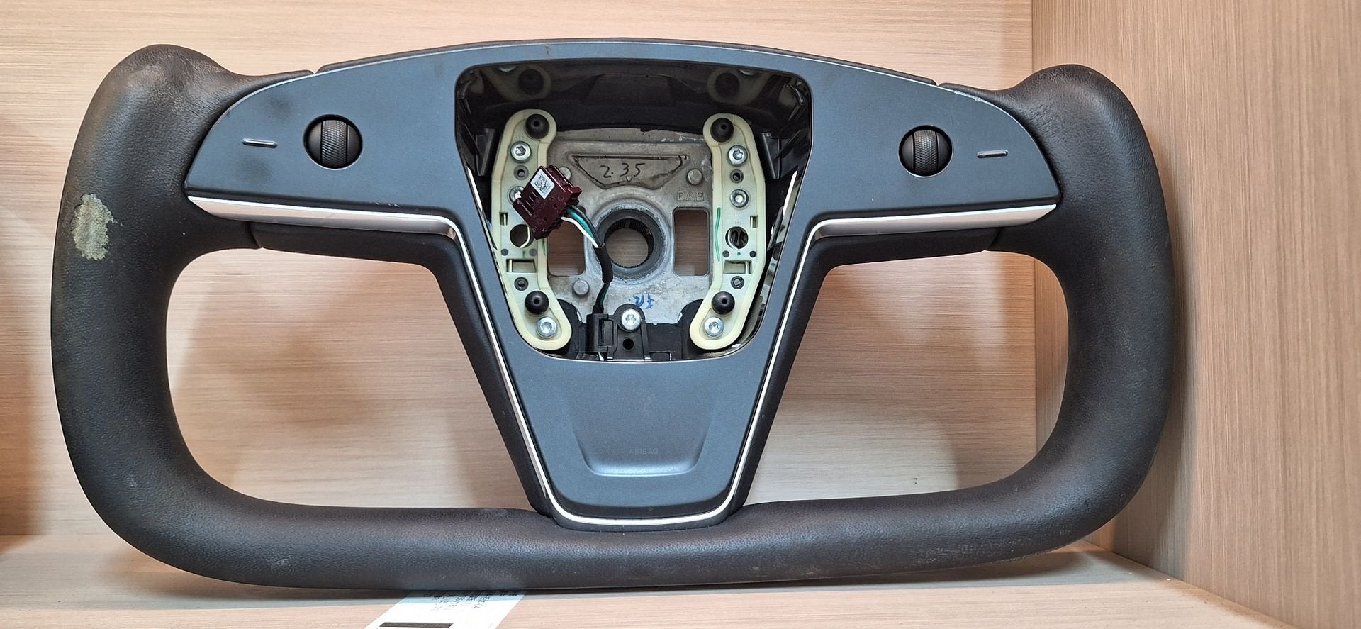 Origineel Tesla Model S / Model X Yoke Stuurwiel OEM 1622612, Auto-onderdelen, Gebruikt, -, -, Ophalen of Verzenden