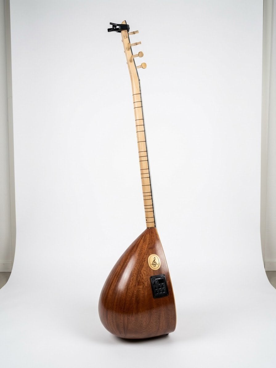 Uzun Sap Elektro Saz / Baglama, Ophalen of Verzenden, Zo goed als nieuw, Luit, Saz of Bouzouki