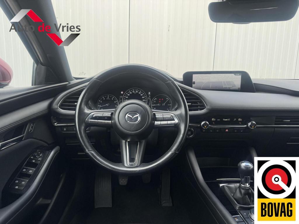 Mazda 3 2.0 e-SkyActiv-X M Hybrid 186 Comfort|Trekhaak|NAP, Auto's, Mazda, Voorwielaandrijving, 1998 cc, Stof, Gebruikt