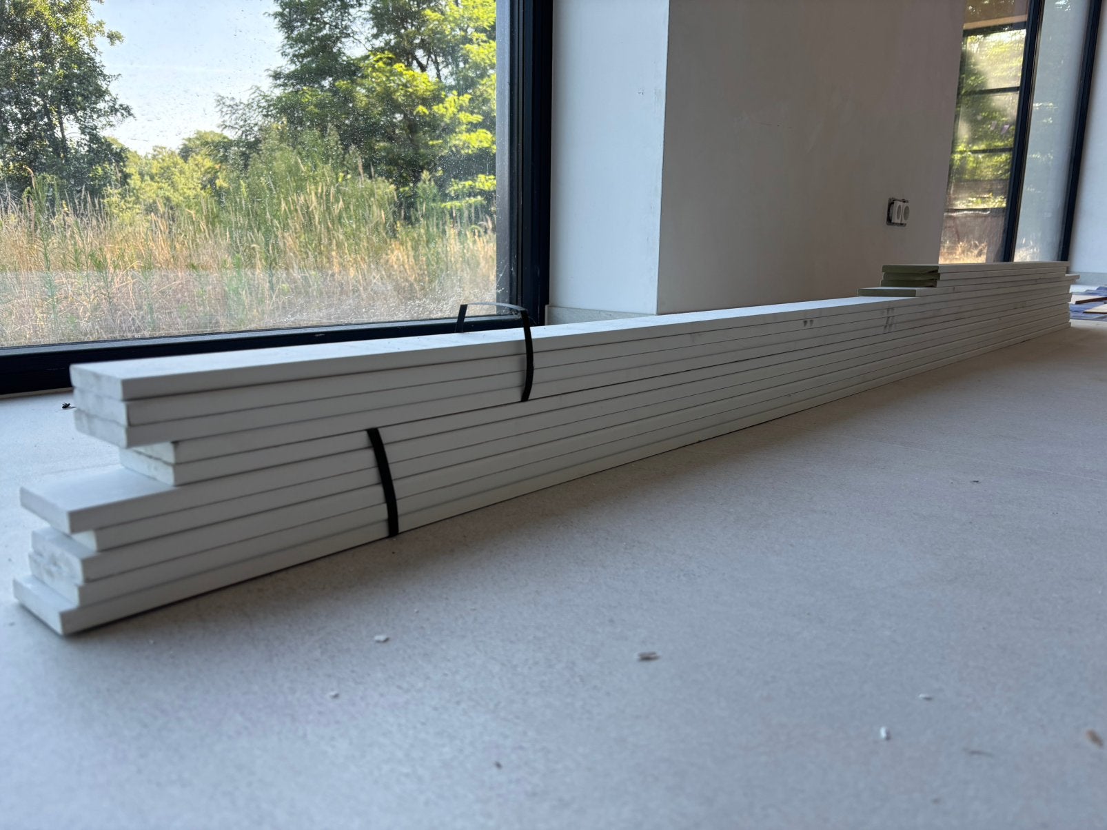 10 nieuwe architraven - deurlijst - koplat, Ophalen, Mdf, 200 tot 250 cm, Lijsten