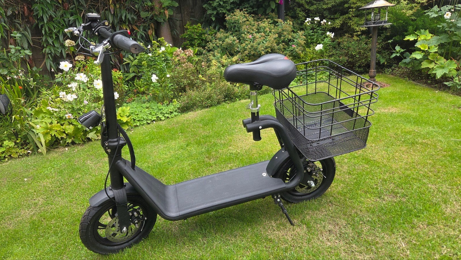 Nitrotek Zipper M6 350w elektrische step scooter met zadel, Ophalen