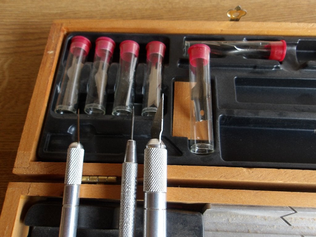 Proedge gereedschap set messen modelbouw, Ophalen