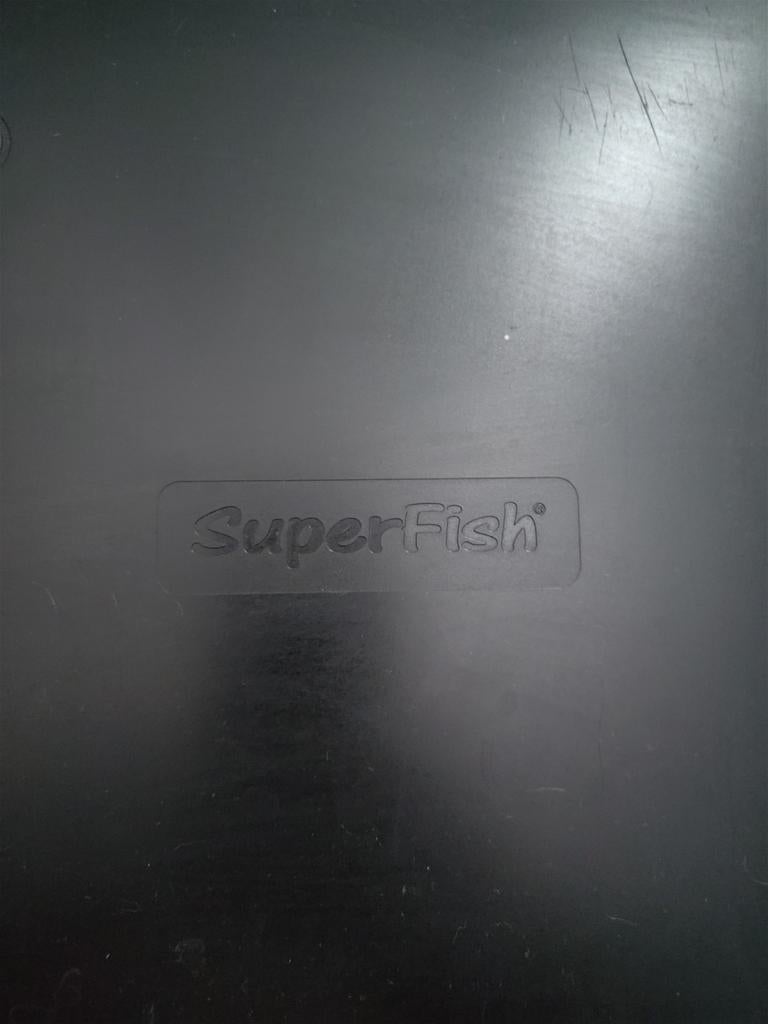 Aquarium lamp superfish qubio 60 pro zwart, Dieren en Toebehoren, Vissen | Aquaria en Toebehoren, Ophalen, Zo goed als nieuw, Leeg aquarium