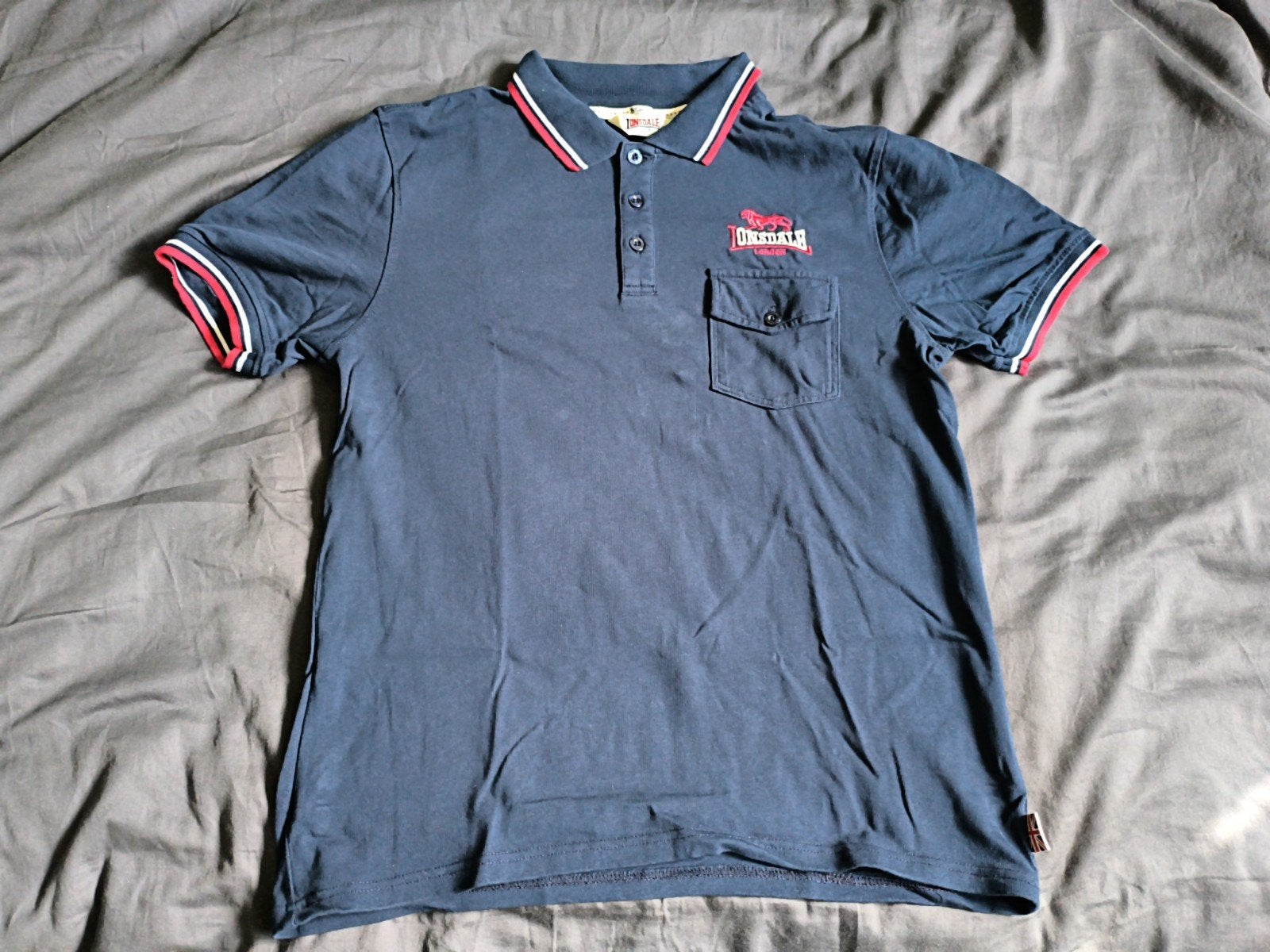 Lonsdale London Slim Fit Polo Shirt - Maat L, Kleding | Heren, Maat 52/54 (L), Nieuw, Lonsdale, Verzenden