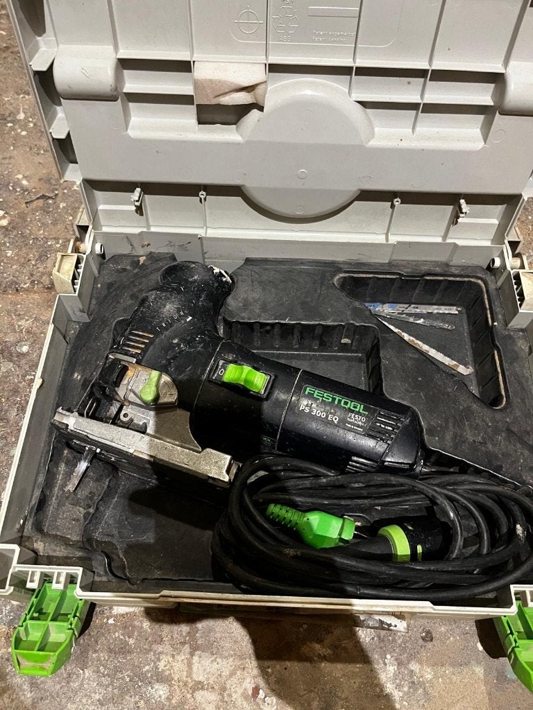 festool trion ps 300 eq plus decoupeerzaag, Gebruikt, 600 tot 1200 watt, Ophalen of Verzenden, Festool