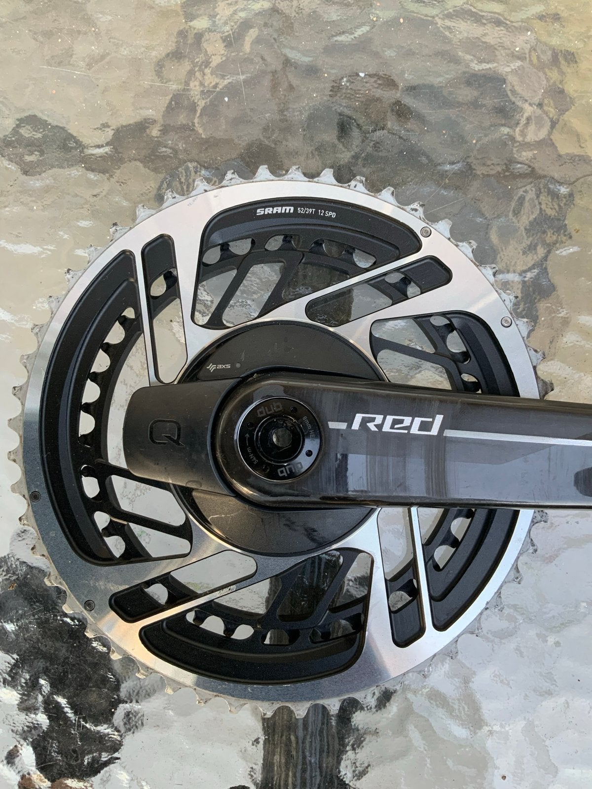 SRAM Red Powermeter Bladen 52x36, Gebruikt, Overige materialen, Overige typen, Ophalen of Verzenden