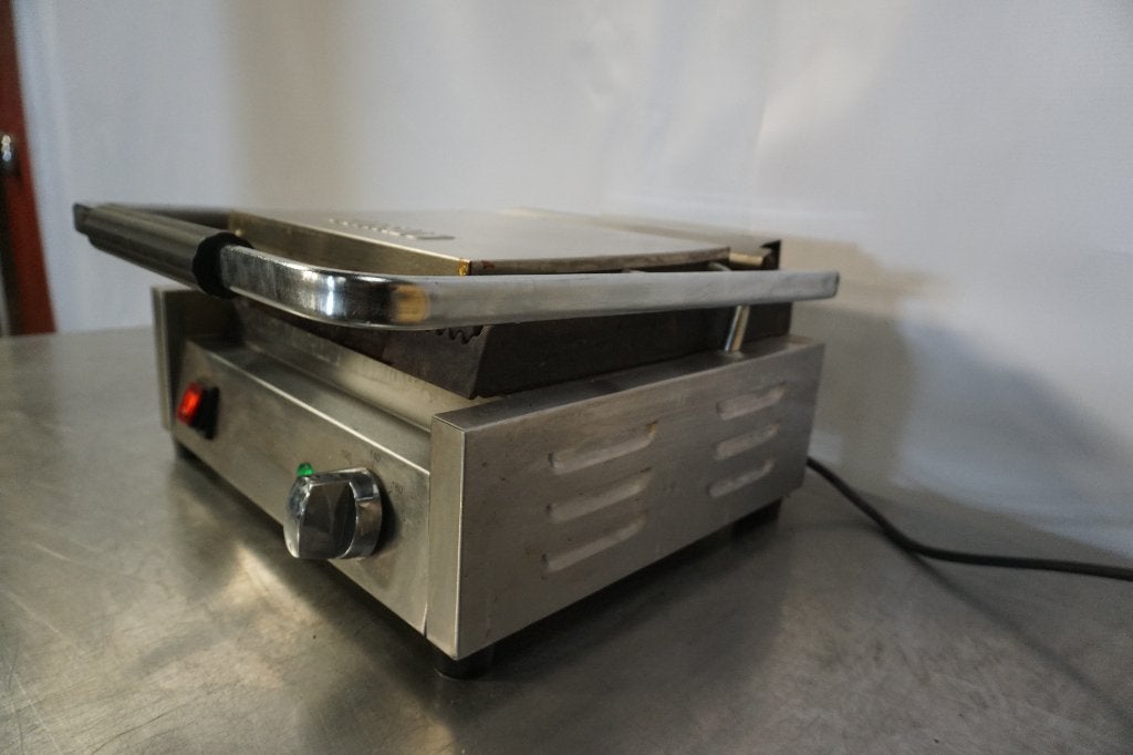Buffalo zware contactgrill, Witgoed en Apparatuur, Contactgrills, Ophalen of Verzenden, Gebruikt