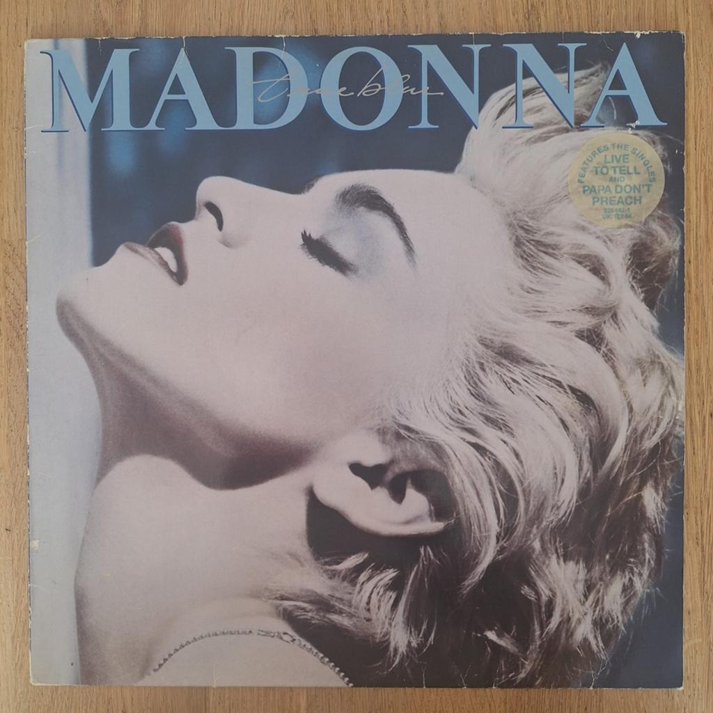 Madonna - True Blue (LP), Ophalen of Verzenden, Zo goed als nieuw, Overige formaten