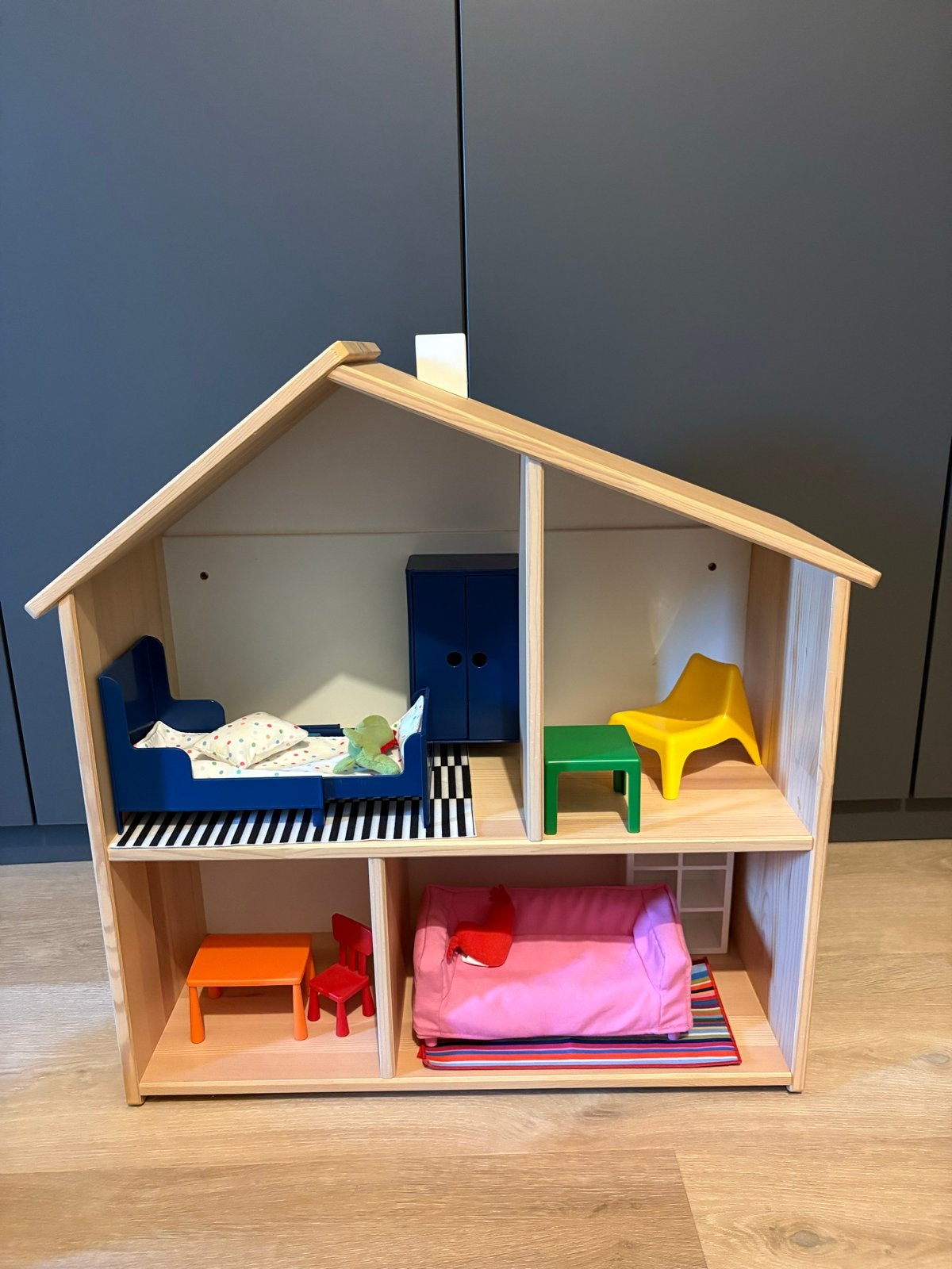 IKEA Speelhuisje met complete inrichting, Kinderen en Baby's, Ophalen, Gebruikt, Poppenhuis