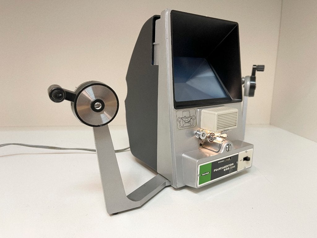 FUJICAEDITOR E55 DUAL Super 8 mm film viewer/editor, Verzamelen, N, N, Ophalen of Verzenden, Fujica