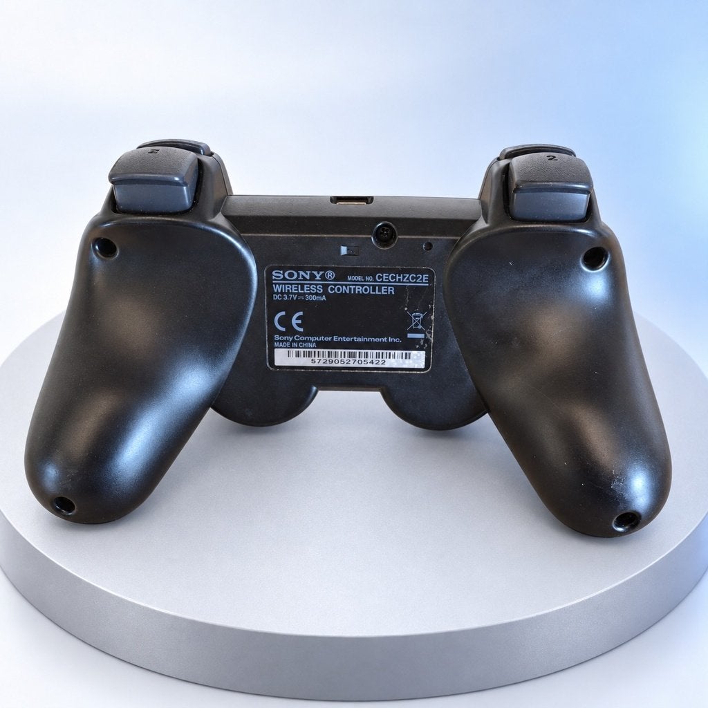 Zgan. Sony DualShock PS3 controller zwart, Spelcomputers en Games, PlayStation 3, Ophalen of Verzenden, Zo goed als nieuw, Nvt
