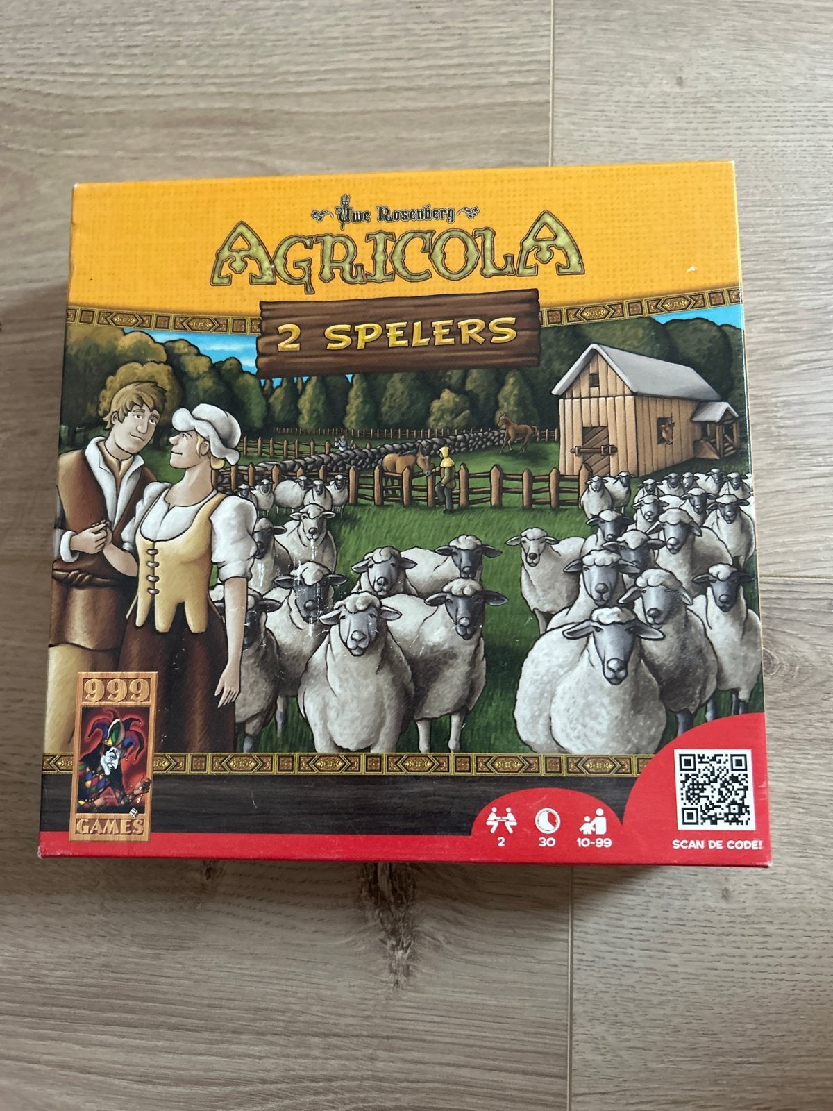 Agricola 2 Spelers - Bordspel in nette staat, Een of twee spelers, Ophalen of Verzenden, Gebruikt
