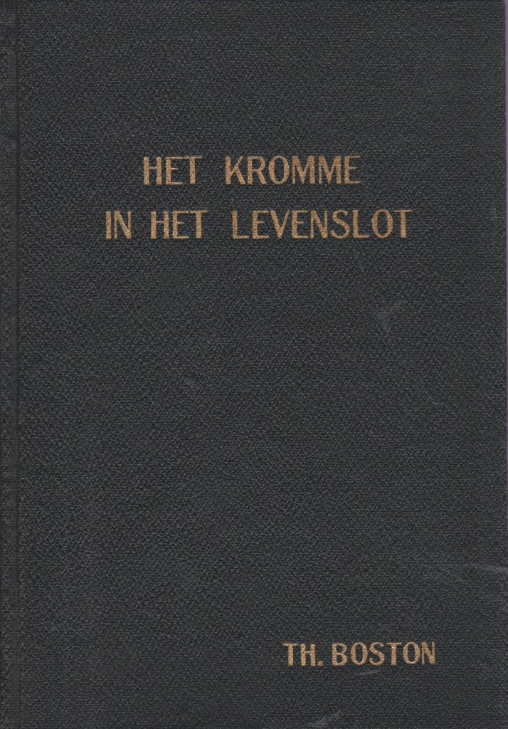 THOMAS BOSTON - HET KROMME IN HET LEVENSLOT, Ophalen of Verzenden, Gelezen