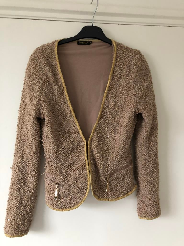 Ambika jasje maat S, Ophalen of Verzenden, Gedragen, Maat 36 (S), Beige