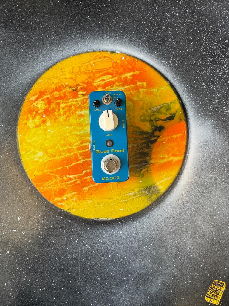 Mooer Blues Mood Overdrive, Muziek en Instrumenten, Effecten, Gebruikt, Mooer, Ophalen of Verzenden, Distortion, Overdrive of Fuzz