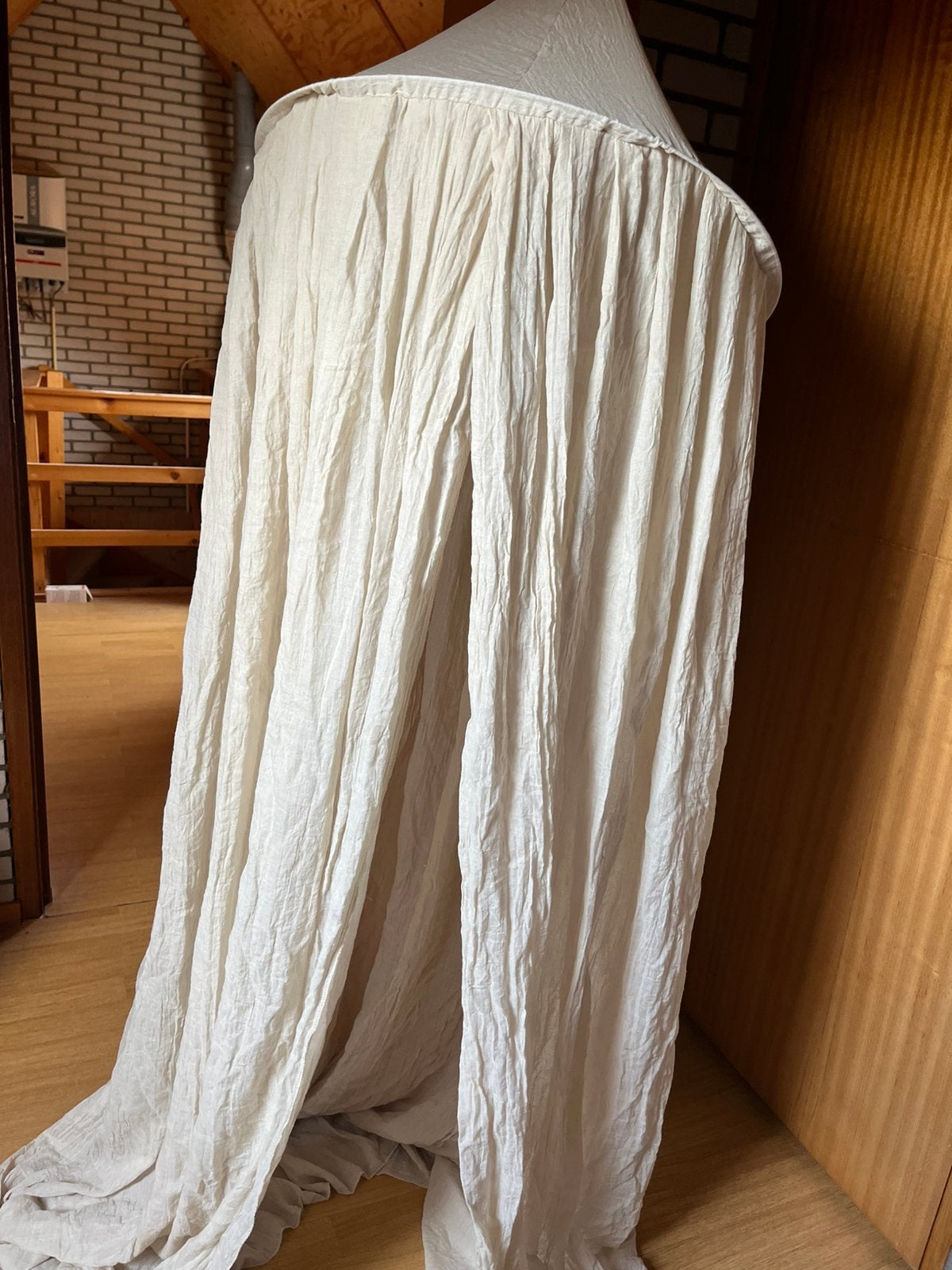 Hemeltje beige kleur jollein, Ophalen, Zo goed als nieuw, Klamboe