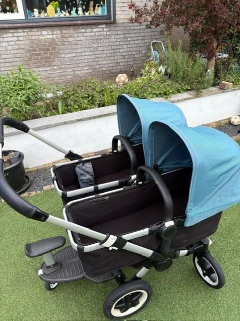 Bugaboo Donkey, Kinderen en Baby's, Kinderwagens en Combinaties, Gebruikt, Combiwagen, Bugaboo, Duowagen, Verstelbare duwstang