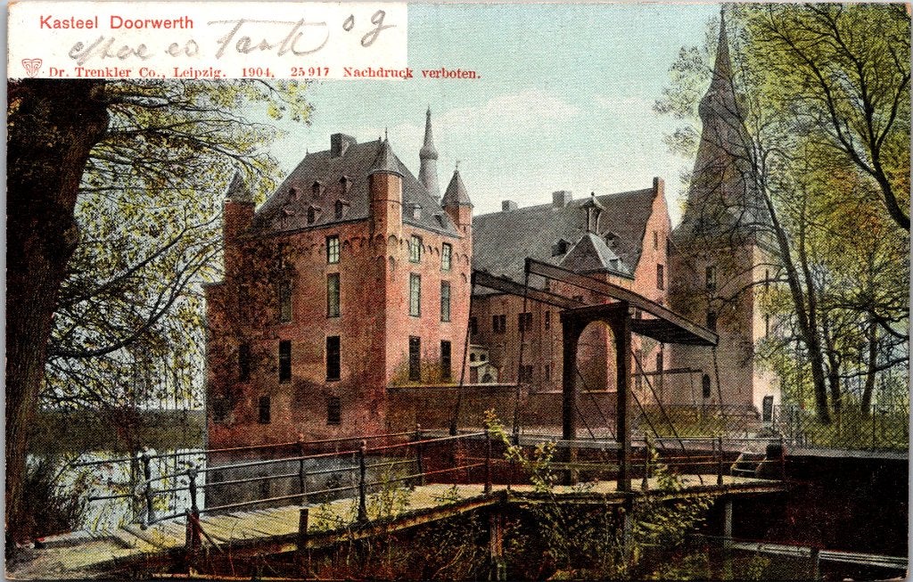 Doorwerth - 10 antieke ansichtkaarten